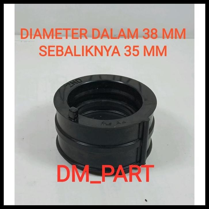 GRATIS ONGKIR KARET MANIFOL MANIPUL MANIFOLD INTAK INTAKE INTEK VIXION PE 28 PWK 1PA 38MM 35MM ASLI 