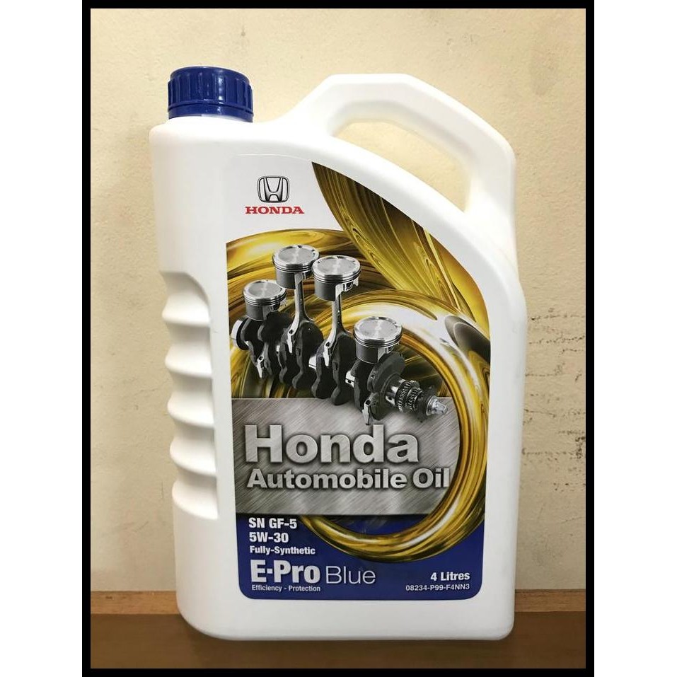 BEST DEAL PAKET MURAH OLI HONDA OLI MESIN HONDA EPRO BLUE GENUINE 