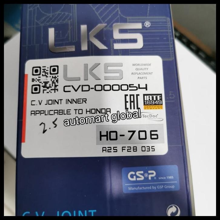 DISKON CV JOINT DALAM JAZZ CV JOINT CITY AS RODA DALAM JAZZ CITY