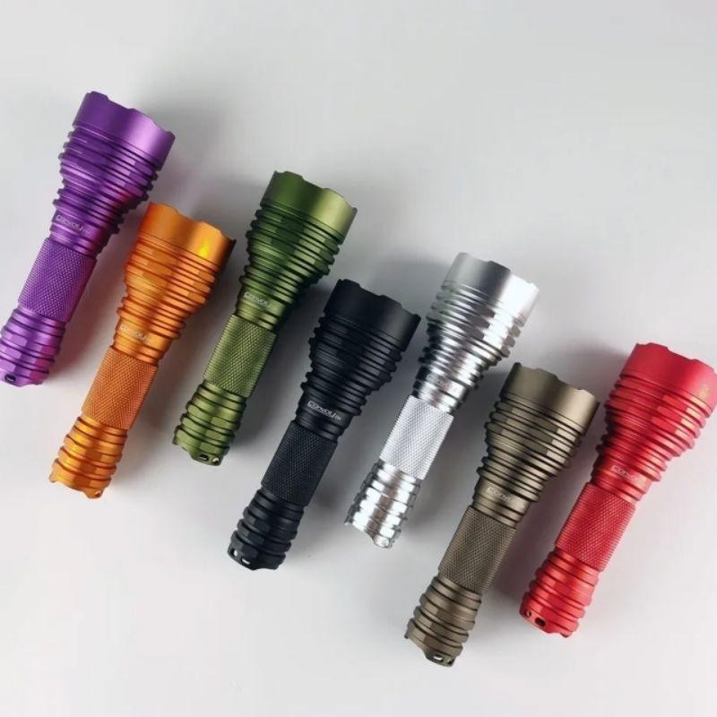 Convoy C8+ Led Osram Ky Cslnm1.Fy Sorot Kuning / Orange Untuk Berburu Termurah Best Quality 100% Ori