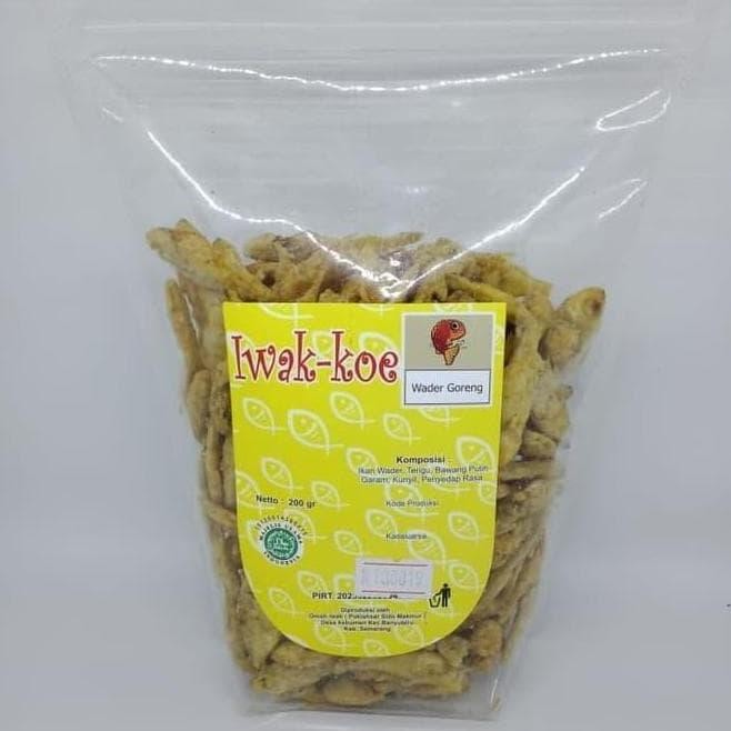 

HOT SALE IWAK KOE WADER ASIN ORIGINAL / IKAN GORENG GURIH ASIN /