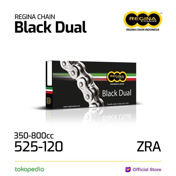Rantai Regina Orinal 525-120 Type Black Dual