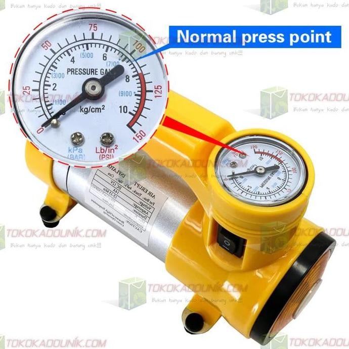 Portable Cyclone Air Compressor - Pompa Angin 150 Psi