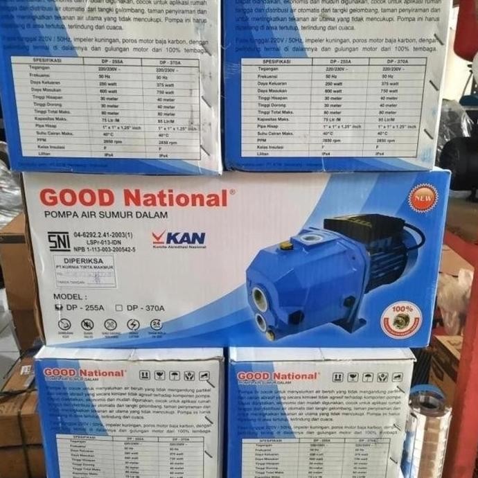 Pompa Air Listrik Jet Pump Nasional 255