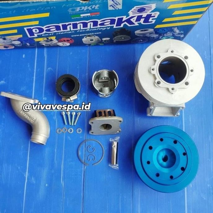 Blok Set Parmakit 130 cc Direct intake utk Vespa PTS