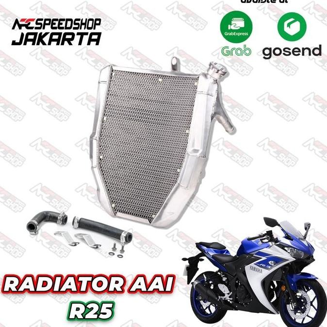 TERLARIS - RADIATOR MOTOR RACING AAI YAMAHA R25 / R3 - ORIGINAL