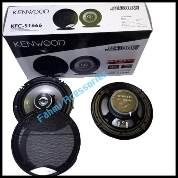 DISKON SPEAKER MOBIL KENWOOD 6INCH COAXIAL KFC-S1666 DAIHATSU GRANDMAX 