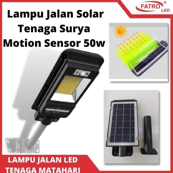 FATRO LAMPU JALAN LED TENAGA MATAHARI / Lampu Jalan Solar Tenaga Surya murah