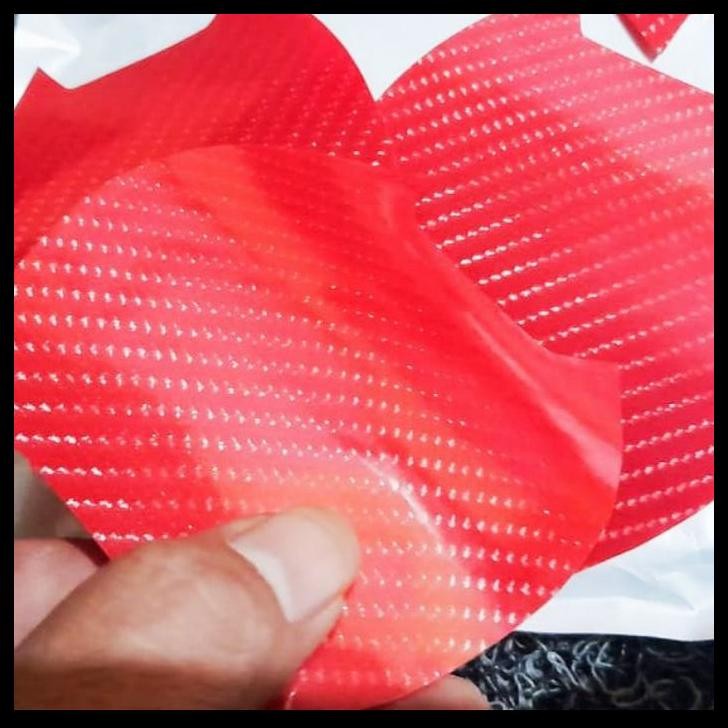 TERMURAH OUTER STIKER PELINDUNG PINTU MOBIL BALENO SEDAN STIKER CARBON 5D