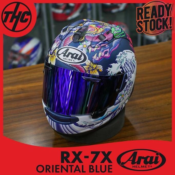 ARAI RX7X ORIENTAL BLUE
