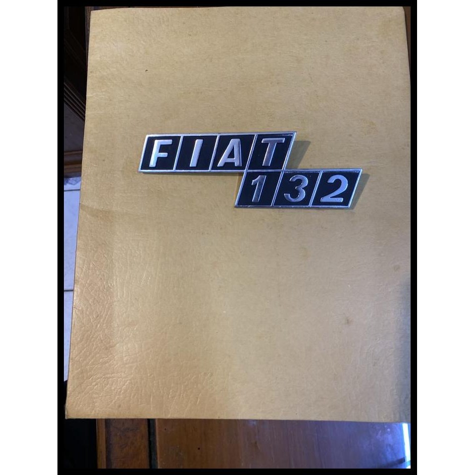 DISKON EMBLEM FIAT 132 