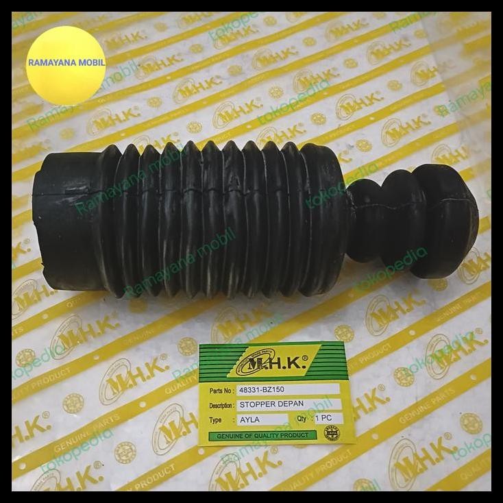 HOT DEAL KARET STOPPER STOPER DEPAN FRONT BUMPER BEMPER,AYLA B100, B101, AGYA, CALYA, SIGRA 