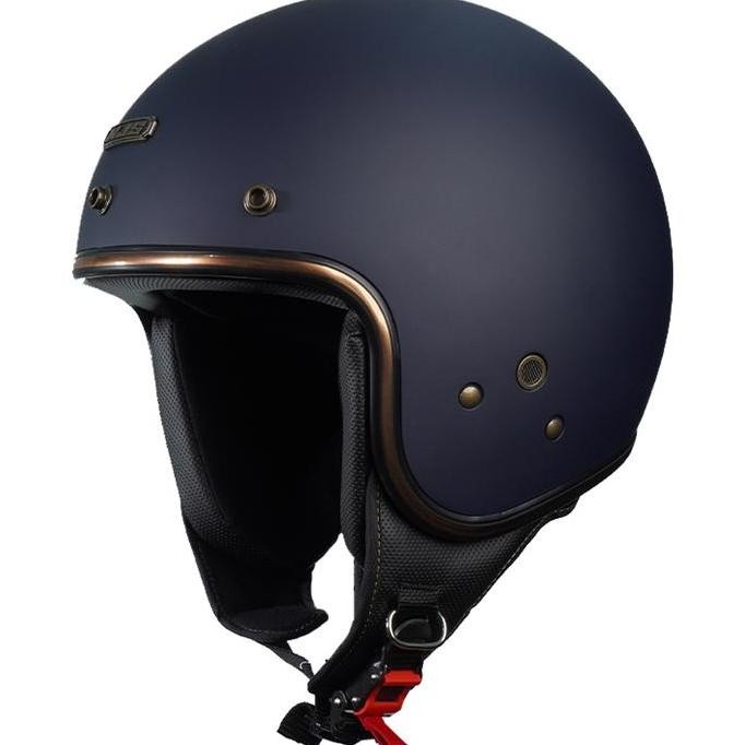 TERLARIS - NJS NR80s Solid List Gold - Helm Retro | NJS Retro | NJS | NJS NR | NR Polos | Helm Bogo 