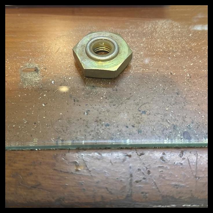 GRATIS ONGKIR FIAT 4186018 FAN & WATER PUMP PULLEY NUT ( BAUT ) FIAT 850 FIAT 124 COUPE/SPIDER AC/AS