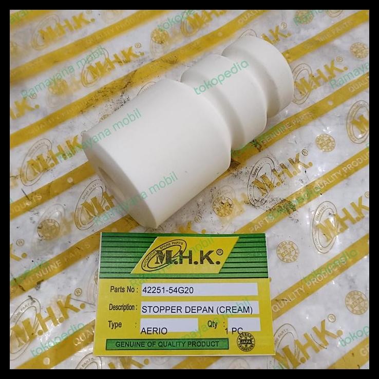 TERMURAH STOPPER STOPER DEPAN BOOT SHOCK BUMPER BEMPER( CREAM )  AERIO RH415