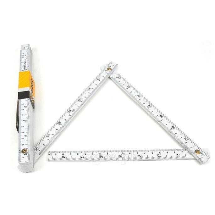

new !!! Meteran Lipat Penggaris ABS body 2M FOLDING RULER (METRIC AND INCH) Tolsen