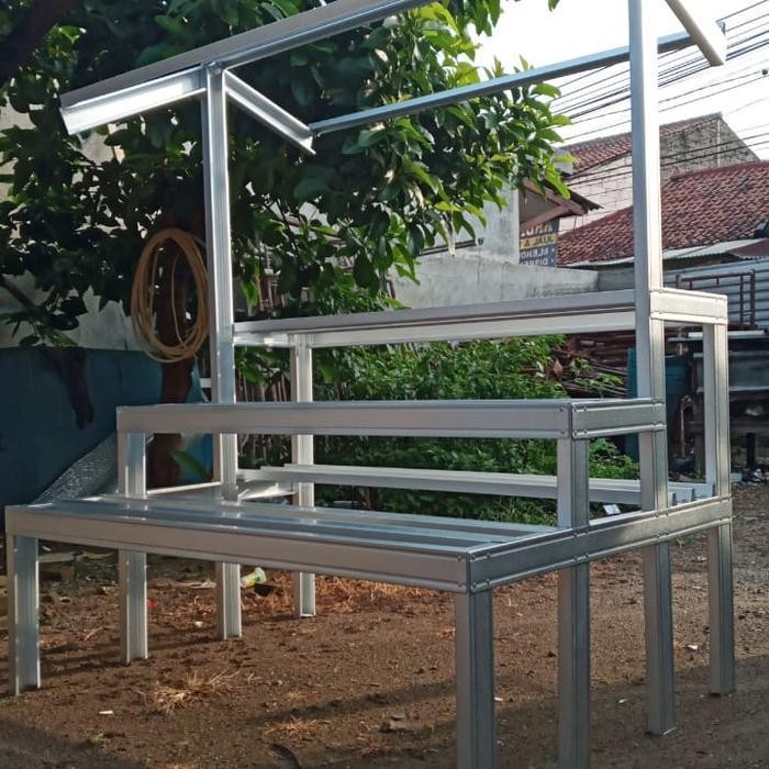 Rak Tanaman Dari Baja Ringan 3 Susun. Terbaru Best Quality 100% Original