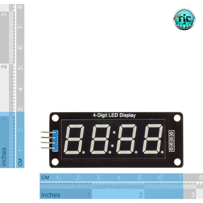 new  Module Seven Segment 4-Digit 0.56" TM1637 LED 7-Segment Display RGBYW