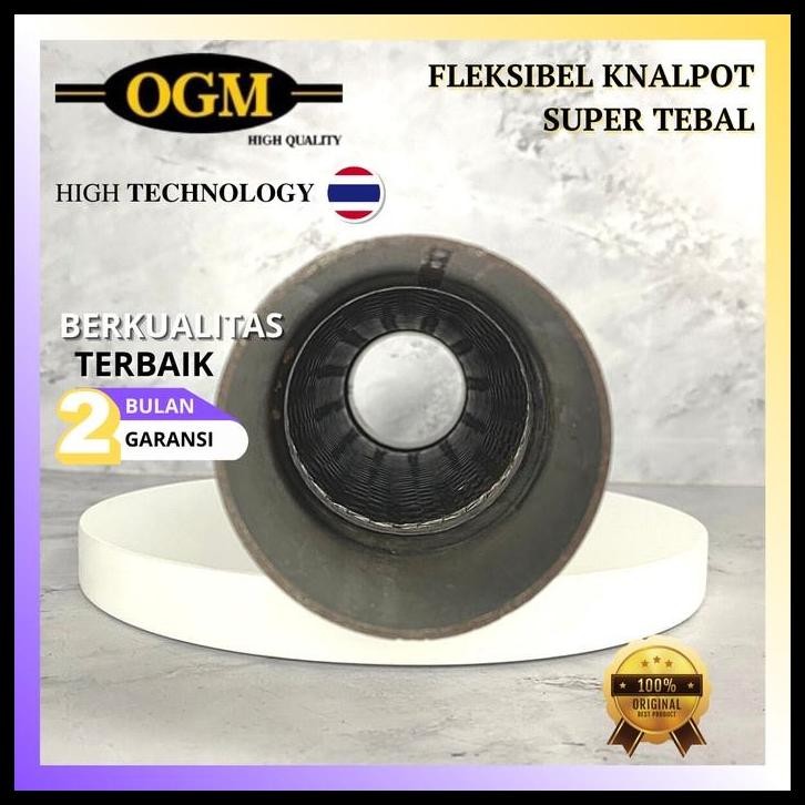 DISKON OGM - FLEKSIBEL FLEXIBLE KNALPOT MOBIL HONDA ACCORD CP SUPER TEBAL 