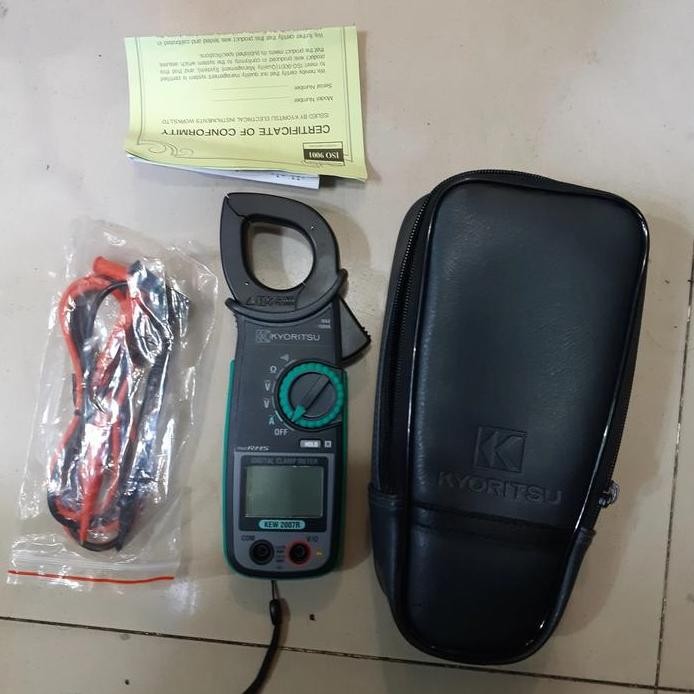 new  tang amper kyoritsu digital tipe kew 2007r tang amper ac digital