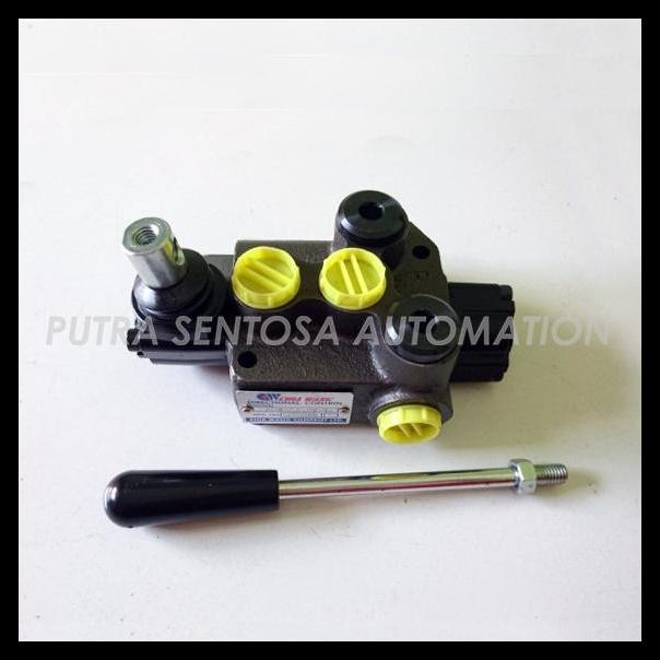 TERMURAH MONOBLOCK HAND VALVE 3/8" 320BAR 1-BANK SPRING CHIA WANG DMB-03-C2-1N 