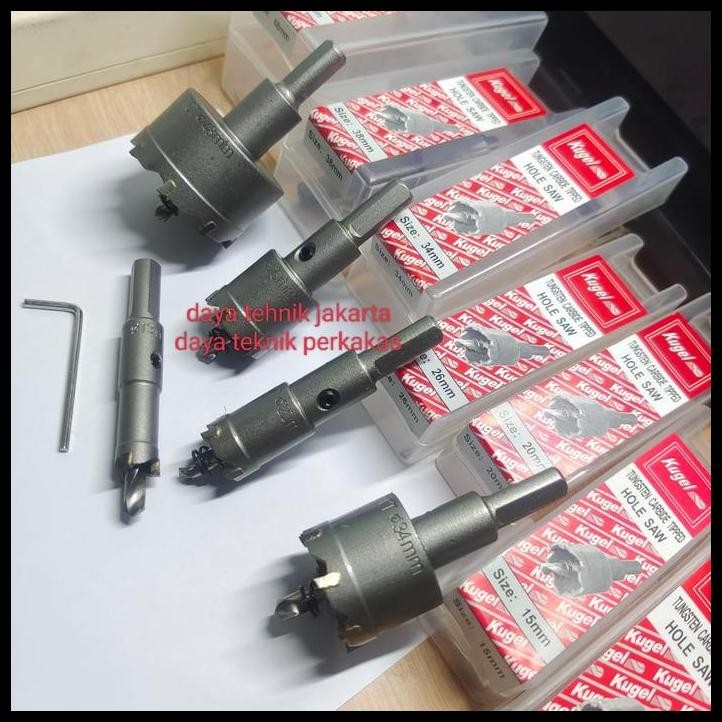 TERMURAH KUGEL HOLE SAW TCT 65MM - MATA BOR STAINLESS ORIGINAL - KUGEL TCT 
