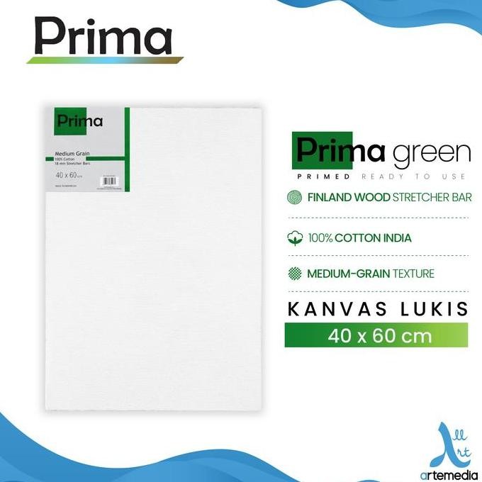 

Kanvas Lukis Prima Green 40X60Cm Cotton Canvas