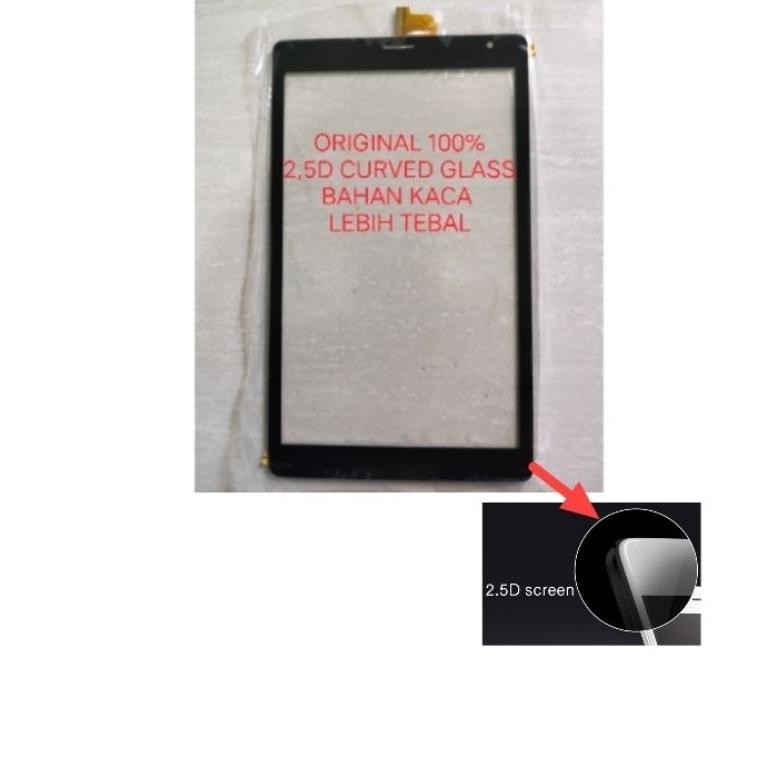 Touchscreen toskrin ts tc tablet tab ADVAN A8 - ADVAN 8004 / ADVAN T8004 layar 8 inchi original 100%