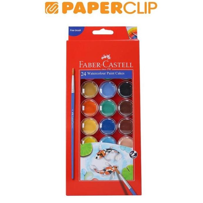 

Watercolor Faber Castell Cakes 125041 24C
