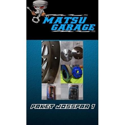 paket full upgrade cvt vario 125, vario 150 jospar 1