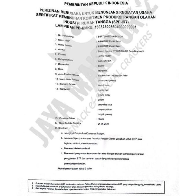 

Keripik Usus Ayam Jago 1000Gram - Makanan, Cemilan, Food, Crispy, Kripik