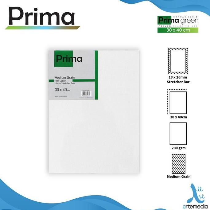 

Kanvas Lukis Prima Green 30X40Cm Value Set 3 Cotton Canvas