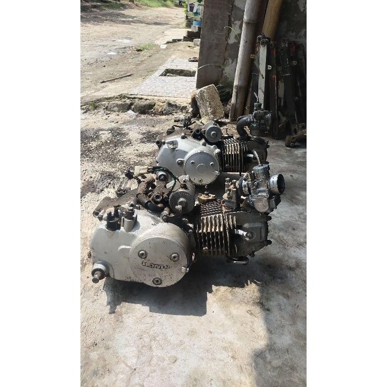 MESIN SUPRA X 125 KHARISMA SET ORINAL COPOTAN FULL PENGAPIAN