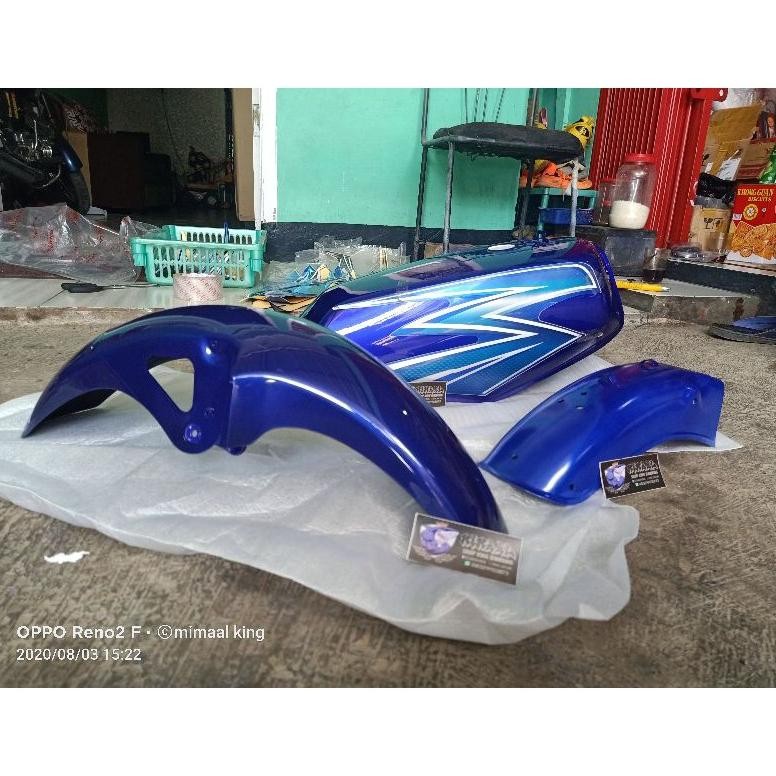 body bodi tangki set rx king 2003 biru