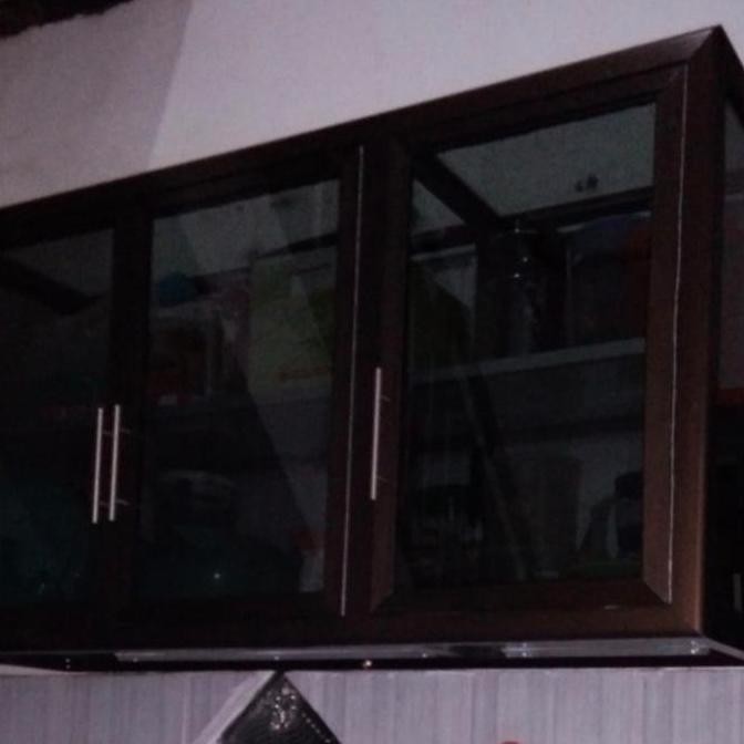 Lemari Dapur Atas Alumunium /Lemari Dapur Gantung Alumunium /Kitchen