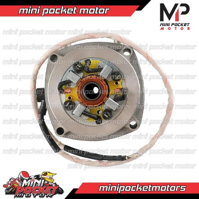 Dinamo Starter Mini GP Trail ATV 50cc 2T - Mesin Tarik Starter Motor Mini