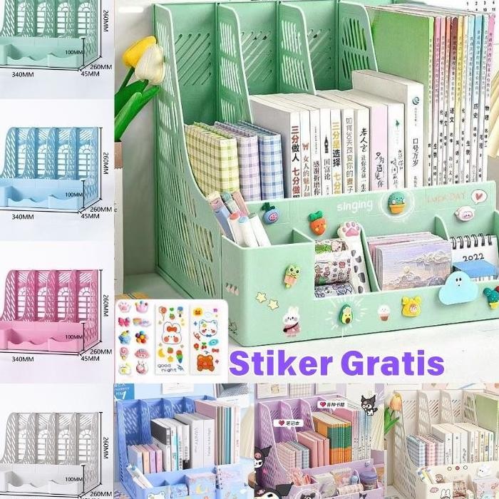 

Cod Desktop Organizer Rak Buku Rak Penyimpanan File Organizer Box File Rak Organizer File