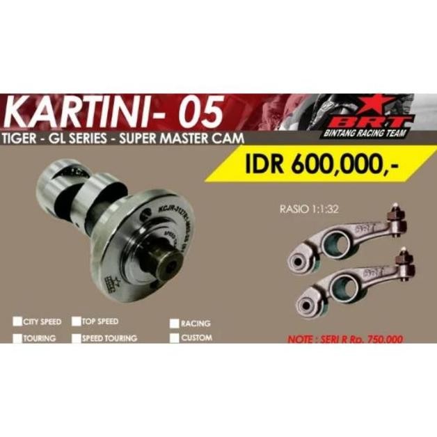 Noken As BRT Ter Megapro GL Pro CB100 125 max master cam platuk roller rra S1 S2 T1 T2 T3 R1 R4
