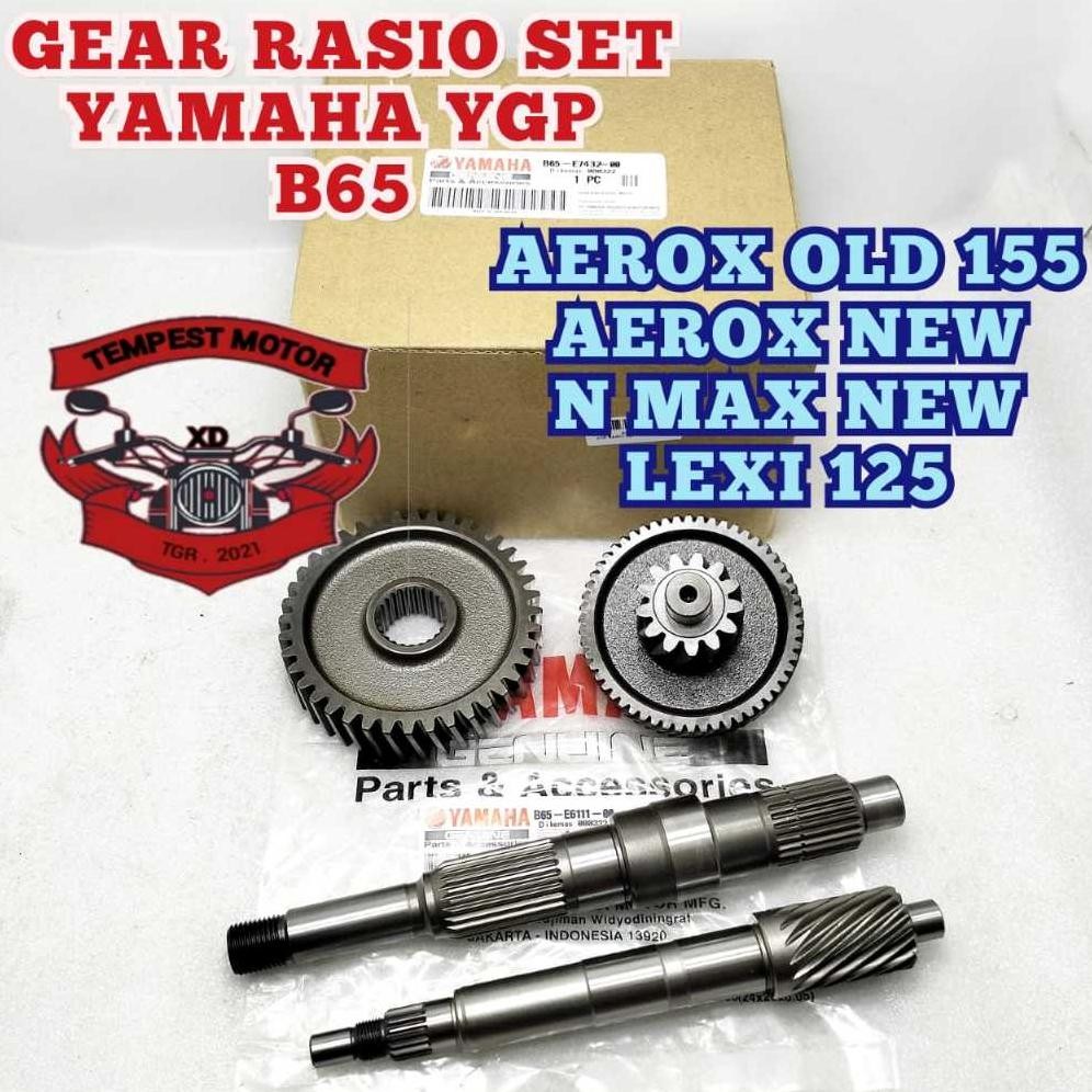GEAR RASIO N MAX NEW GER RASIO YAMAHA B65 GEAR GARDAN GI RASIO ORI NMAX NEW GI RASIO