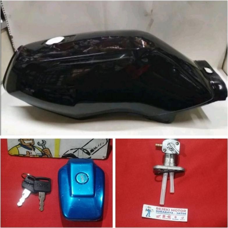 PAKET TANGKI BENSIN RXZ KRAN BENSIN TUTUP TANGKI RXZ SET
