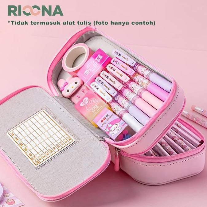 

Tempat Pensil Squishy Dua Susun Pen Holder Squishy Double Decker