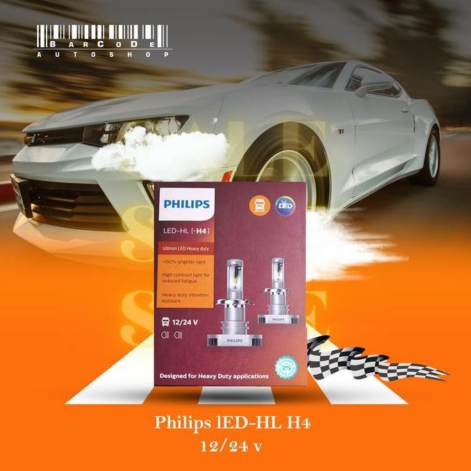 PHILIPS ULTINON LED H4 12/24V