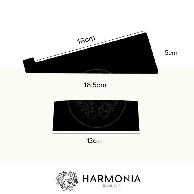 Stand Kayu Speaker Meja Harmonia Elegant Tatakan Speaker