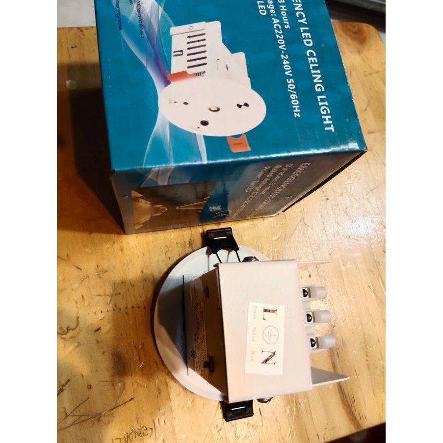 Lampu Led Emergency Plafon / Led Ceiling Emergency 3 watt 3w