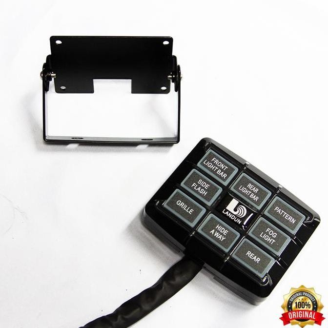 LANDUN LHTBAR TBD-8E905 BIRU LAMPU ROTATOR POLISI