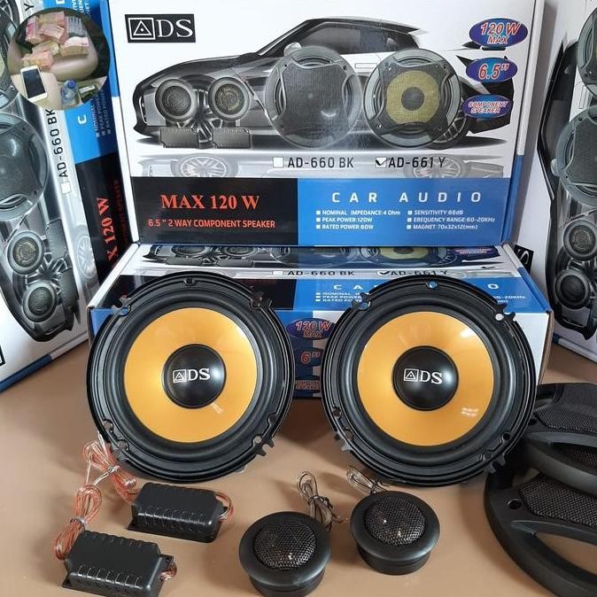 Speaker Split Ads Mobil Avanza/Innova/Agya/Calya - Set Split 6" Bass & Tweeter