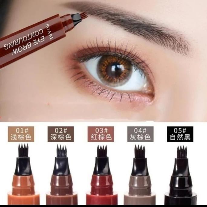 

Suake Waterproof Pensil Alis Tahan Lama Eyebrow Pencil