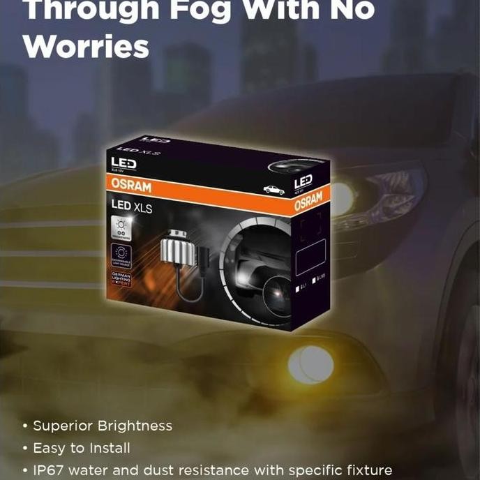 Bohlam Lampu Fog Kabut LED 2 Warna OSRAM Kijang Innova ZENIX Q HYBRID