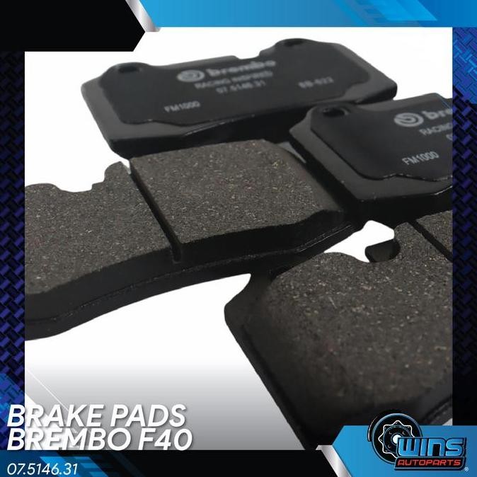 brembo 4 pot Brakepads kampas rem 07.5146.31