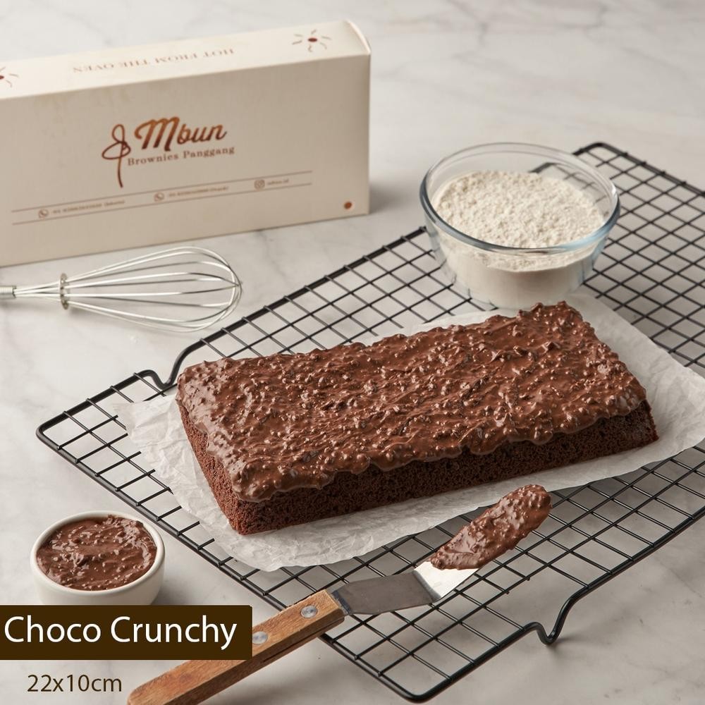 

LM Mbun Brownies Panggang Ukr 22x10 | Brownies Panggang | Brownies Melted | Fudgy Brownies | Coklat | Keju | Makanan Ringan